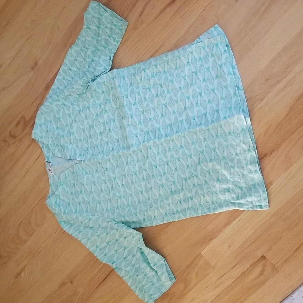 Vineyard Vines Linen Allover Whale Tunic Coverup